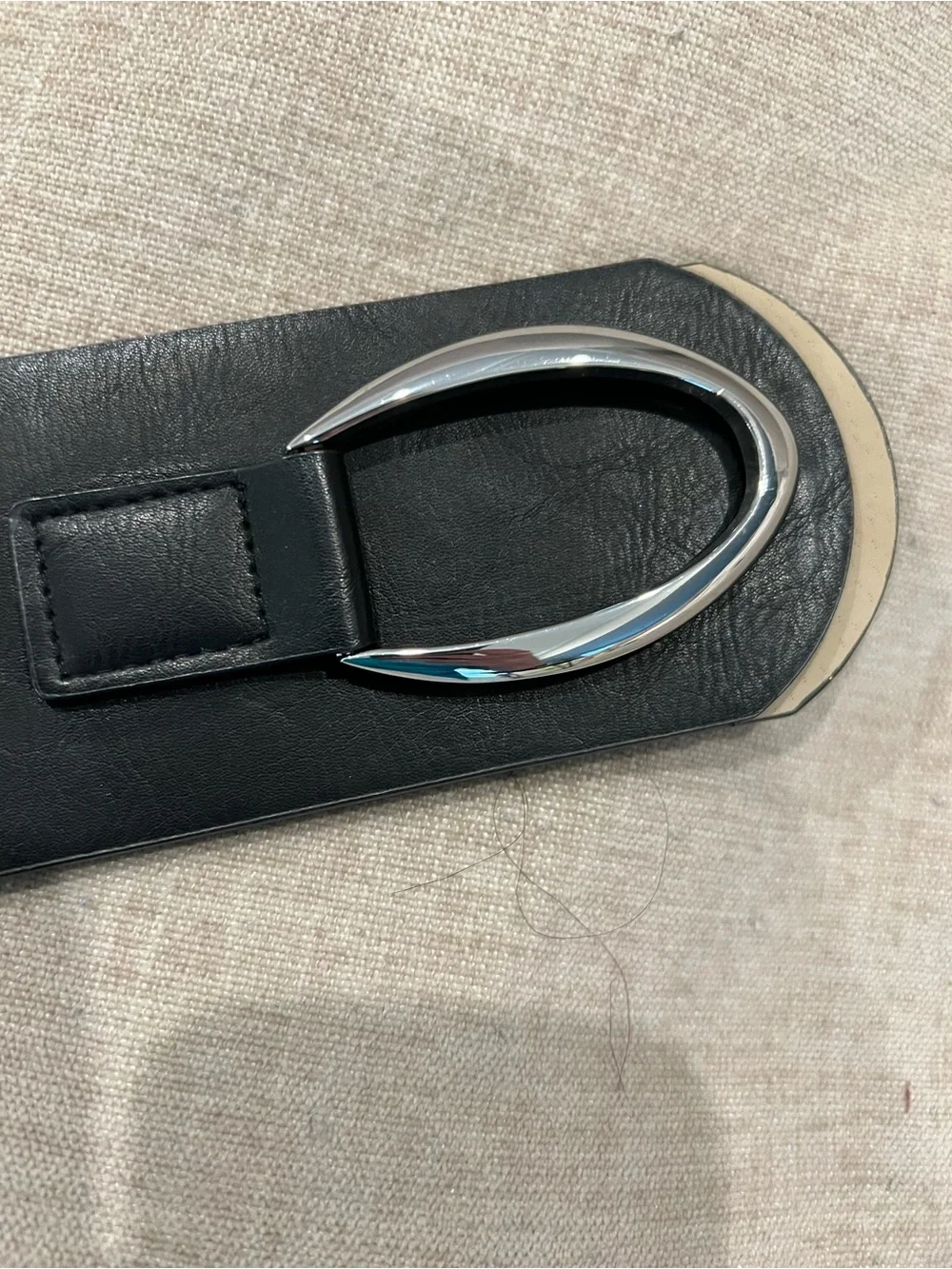 I.N.C. International Concepts Interlocking-Hook Stretch Belt
